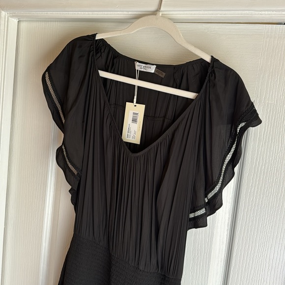 Ramy Brook - Teresa Dress - size L - Black - NWT - perfect holiday party dress - Picture 2 of 8